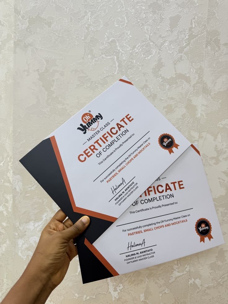 Certificates